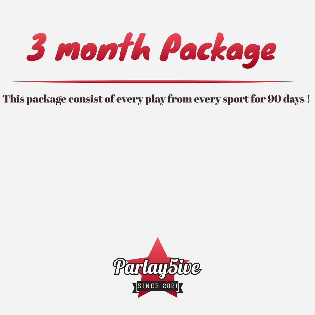 3 month Package